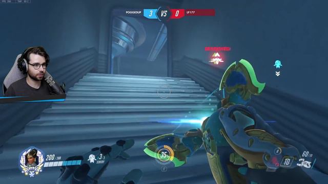1v1: Genji backs off the map | Overwatch смотреть онлайн