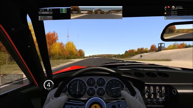 Assetto Corsa Legends Ferrari Daytona 365GTB AWESOME SOUND !!! on Bridgehampton track смотреть онлайн