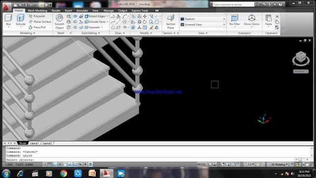 How to design L-shape stairs step by step in Autocad????? смотреть онлайн