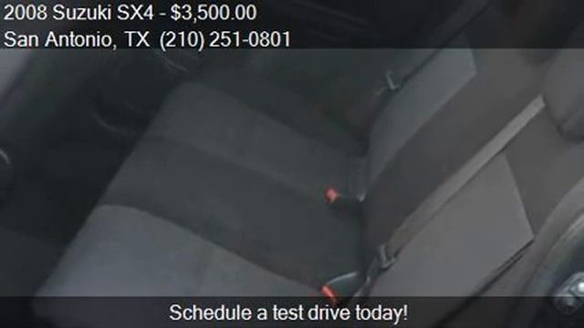 2008 Suzuki SX4 Sport 4dr Sedan 4A w/Convenience Package for смотреть онлайн