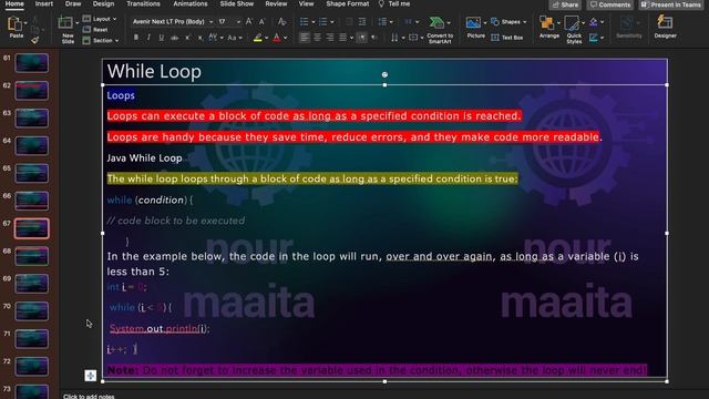 java The Do/While and While Loop 1. смотреть онлайн