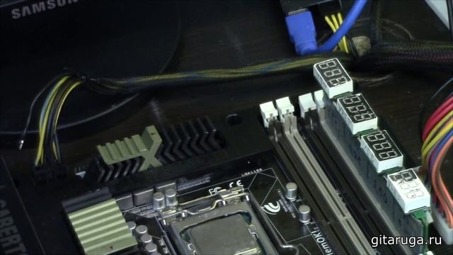 Asus Sabertooth P67 не стартует. Диагностика и ремонт