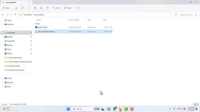 Lecture 02 - Installing Java JDK and IntelliJ Idea Community Edition смотреть онлайн