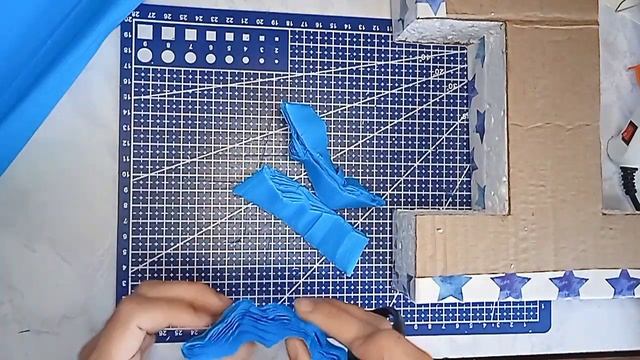 Большая цифра на день рождения из гофрированной бумаги|DIY смотреть онлайн