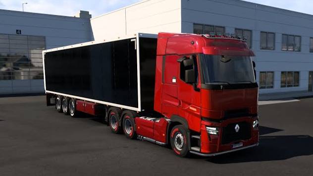 Рейс Амстердам - Цюрих в Euro Truck Simulator 2.