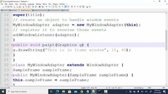 Java Lecture #10. GUI Programming in java (Part-II) смотреть онлайн
