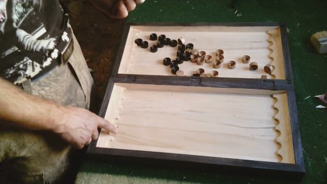 Как изготовить нарды. Учимся делать нарды. смотреть онлайн