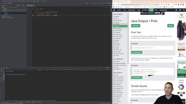 Java Fast Tutorial - Lesson 1 - Hello World смотреть онлайн