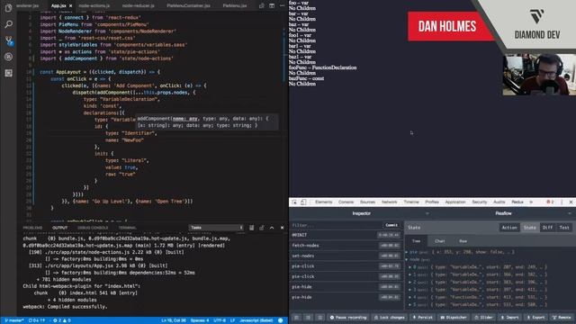 Coding a Visual Graph Development Tool for JS – Day 2 смотреть онлайн