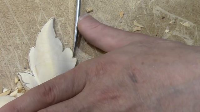 Резьба по дереву ,акантовый лист . Acanthus Woodcarving . 3 часть