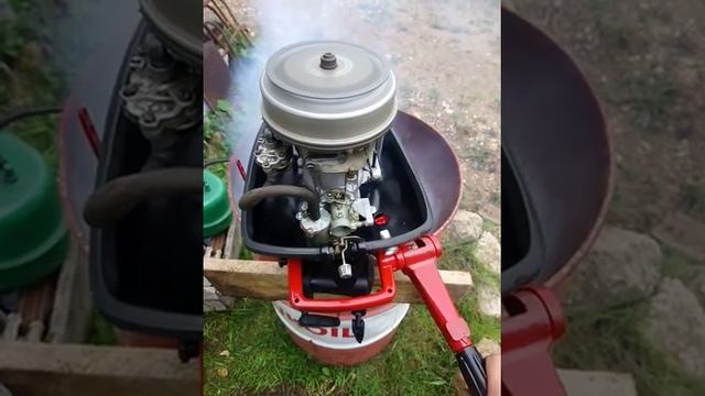 Голова В8 после ремонта Контактное зажигание. смотреть онлайн