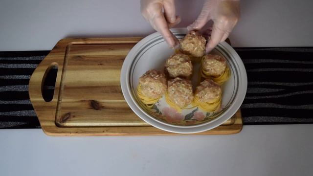 Макаронные Гнёзда С Мясной Начинкой! ВКУСНОооооо! ПРОСТО!! смотреть онлайн