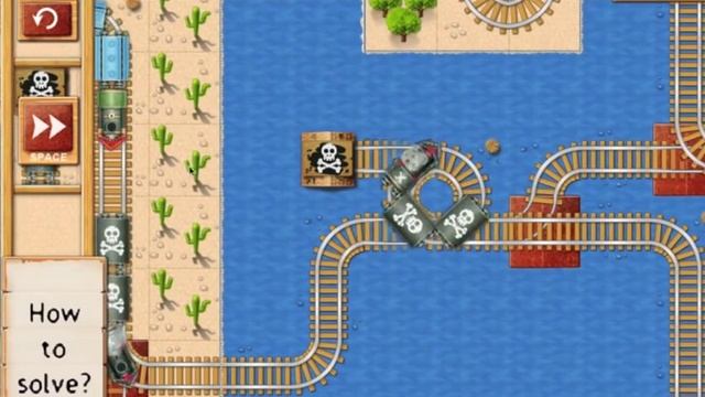 Rail Maze Labyrinth Pro Level #22 Caribbean смотреть онлайн