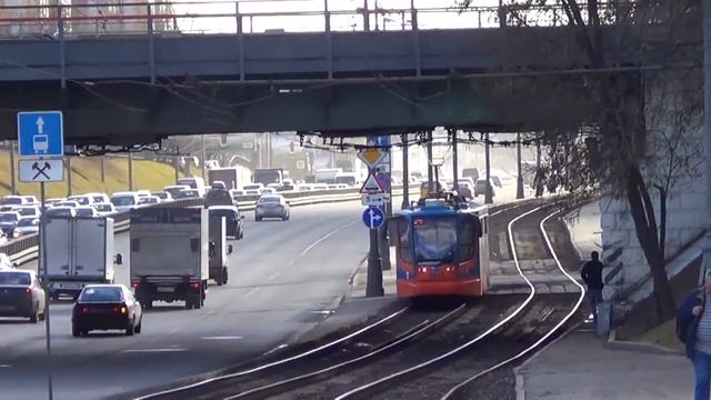 Усть-Катавские трамваи серии 71-623 с маршрутом №17 смотреть онлайн