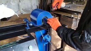 Перемоточный станок. Станок для перемотки проволоки