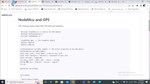 NodeMcu ESP8266 and NEO-7M GPS Tracker смотреть онлайн