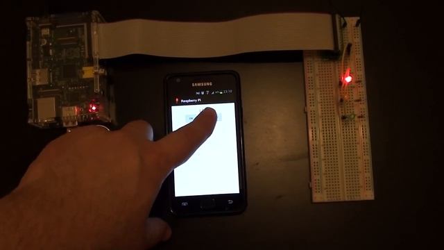 Controlling Raspberry Pi GPIO using Android Smartphone смотреть онлайн