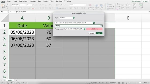 Effortless Data Visualization: Coloring Rows in Excel Using a Single Cell смотреть онлайн