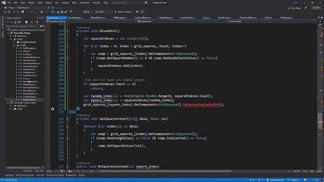 Sudoku Unity Tutorial - Episode 21 | Sudoku in Unity смотреть онлайн