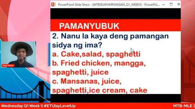 MTB MLE 3 Kapampangan - Wednesday Q1 Week 5 #ETUlayLevelUp смотреть онлайн
