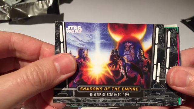 Topps Star Wars 40th Anniversary Trading Cards Opening | Bossk's Bounty смотреть онлайн