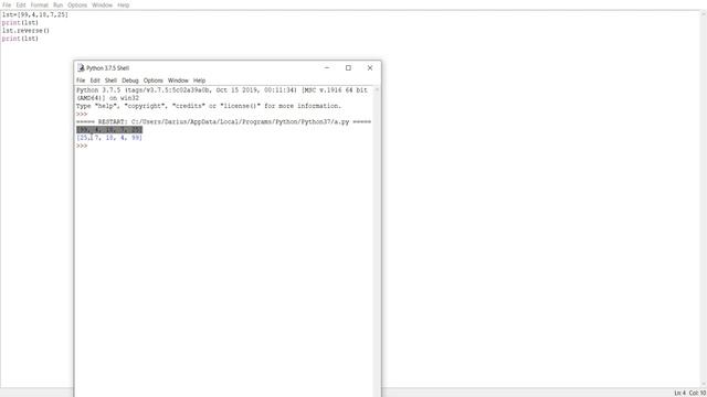 Reverse List In Python l Sort List In Python l List Sorting In Python смотреть онлайн