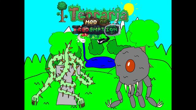 Terraria Mod of Redemption Soundtrack - Thorn, Bane of the Forest And Eaglecrest Golem смотреть онлайн