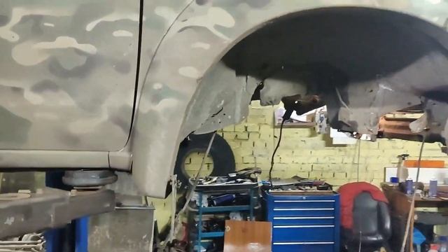 Ремонт рами Форд Ренджер. смотреть онлайн