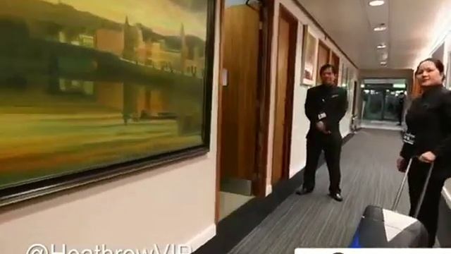 VIP терминал в аэропорту Хитроу Лондон Windsor Suite - ВИП трансфер в Лондоне смотреть онлайн