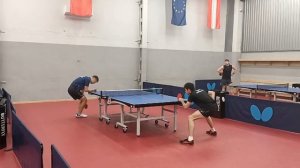 Ursu Vladislav - Puțuntica Andrei Академия настольного тенниса Молдова