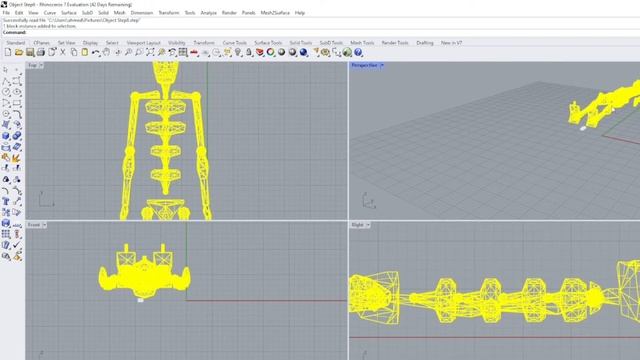 3DS MAX4: Convert (Export) From 3DS MAX To .step .stp for CNC or SLA printers. Through FreeCAD. смотреть онлайн