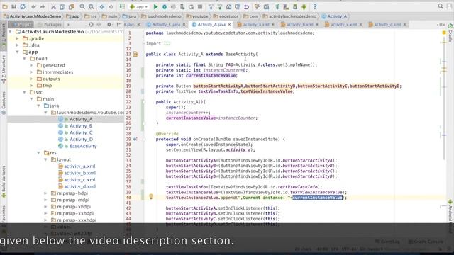 Activities, Tasks & Stacks - Part 3, Launchmode "singleTop" смотреть онлайн