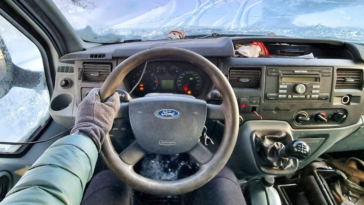 2009 Ford Transit 2.4 MT - POV TEST DRIVE смотреть онлайн