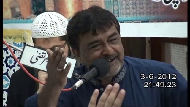 03-Jun-2012 Master Ghulam Abbas reciting in Jashan 13th Rajab Mehfile Murtaza Part 6 of 8 смотреть онлайн