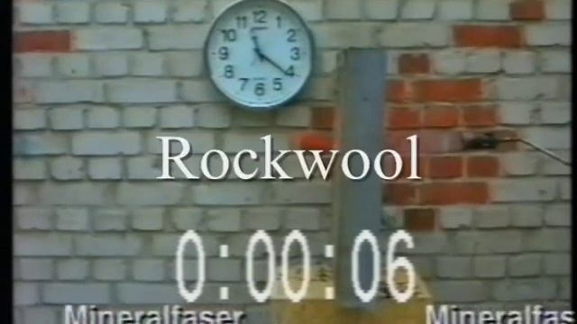 как горит rockwool... смотреть онлайн