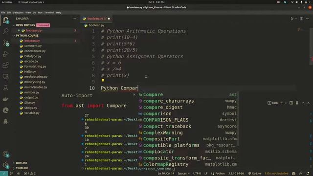 Python Operators In Details || Python Tutorial смотреть онлайн