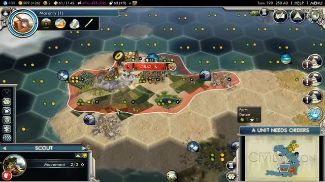 (Ep 11) Let's Play Civilization 5 Gods and Kings Austria смотреть онлайн