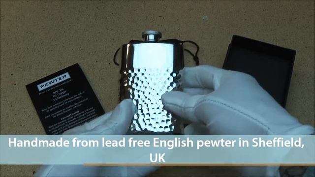 4oz Hammered Pewter Kidney Shaped Hip Flask @ The Pocket Hip Flask Co смотреть онлайн