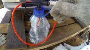 Пневмооткачка жидкостей / Pneumatic pump