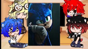 Sonic and friends(+Shadow) react to.... |-SONADOW-|Part 1/2|lazy & cringe