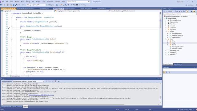 Asp.Net Core MVC Image Upload and Retrieve смотреть онлайн