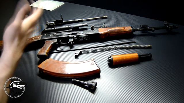Обзор охолощенный Автомат Калашникова ВПО 925 АКМ смотреть онлайн