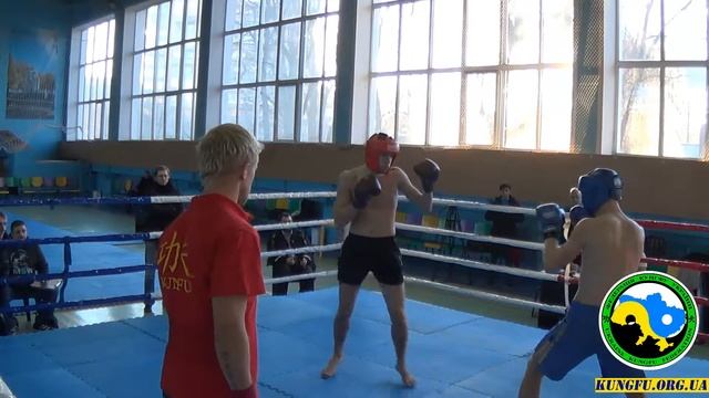 Саньда 10 бой 1 раунд Финал кубка Украины по кунгфу (г. Харьков 28.11.2015) смотреть онлайн