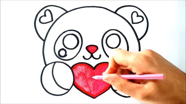HOW TO DRAW A CUTE PANDA смотреть онлайн