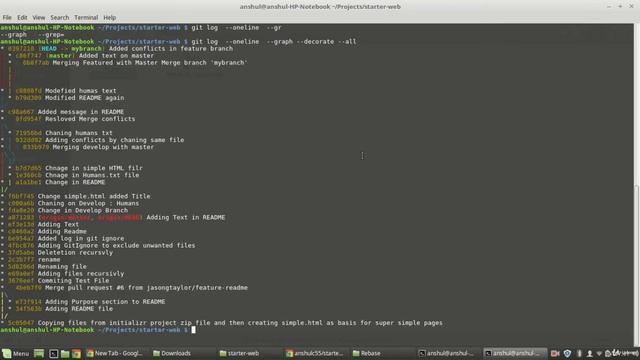 3 Create Merge Conflicts in Rebase смотреть онлайн