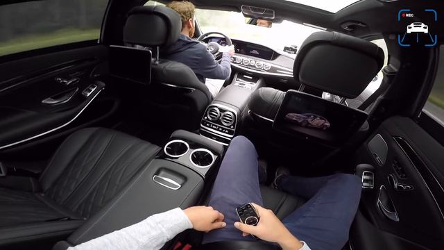2018 Mercedes-AMG S63 PASSENGER POV On AUTOBAHN By AutoTopNL
