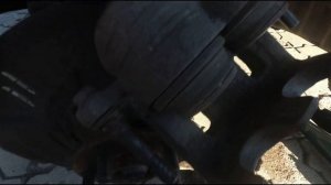 Замена тормозных дисков и колодок на Субару Легаси.