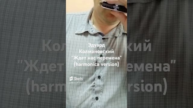 Эдуард Колмановский "Ждёт нас перемена" (harmonica version). смотреть онлайн