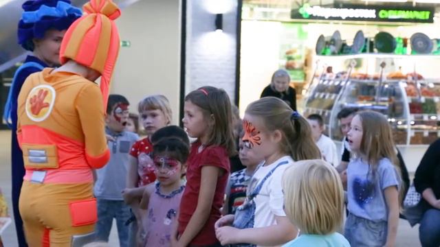 День именинника для всех детишек в торговом мегацентре «НОРА» смотреть онлайн