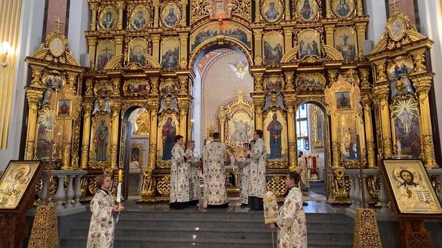 31.05.2020 Неделя 7-я по Пасхе. Прямая трансляция. Божественная Литургия. смотреть онлайн